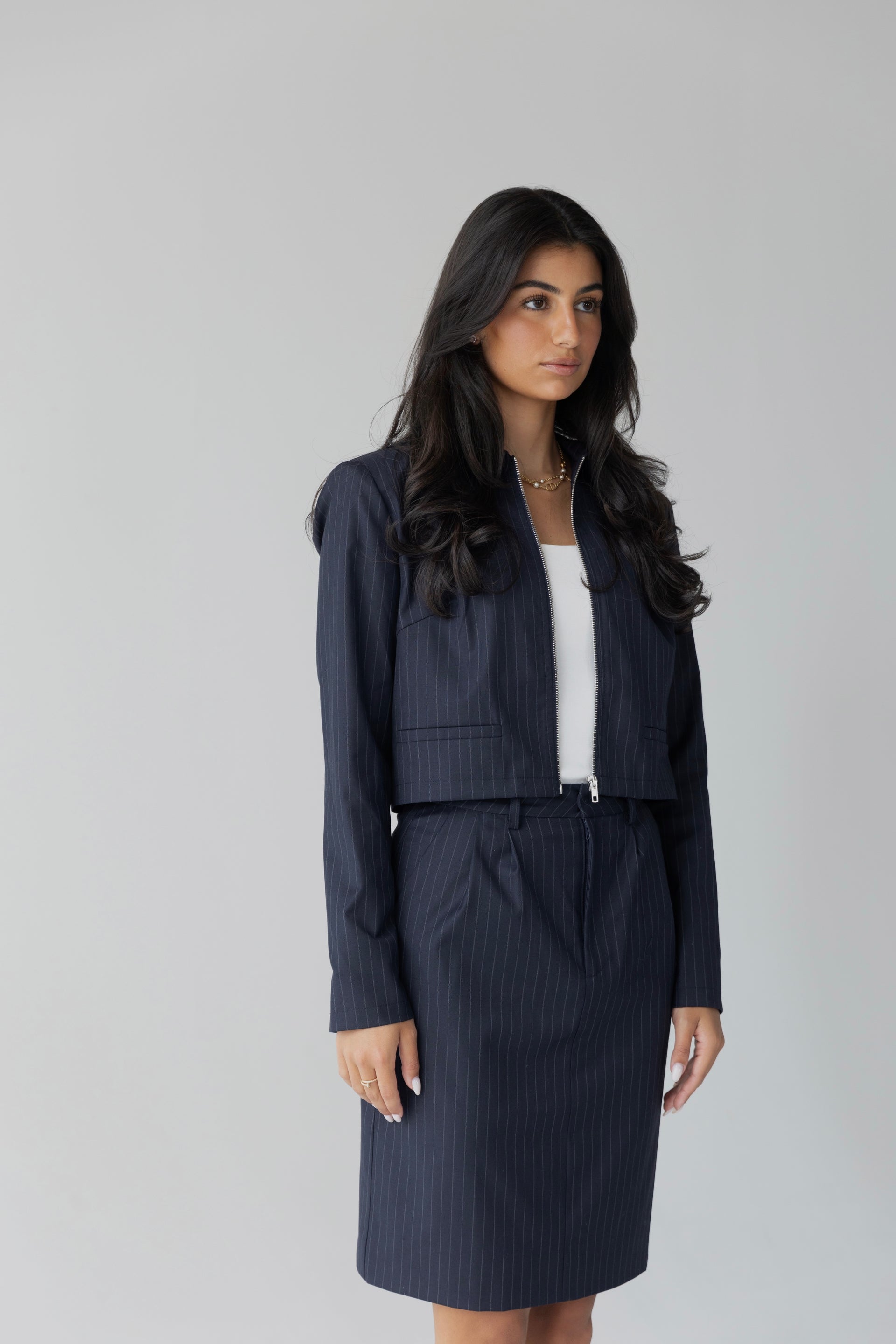 The Pinstripe Archive Jacket