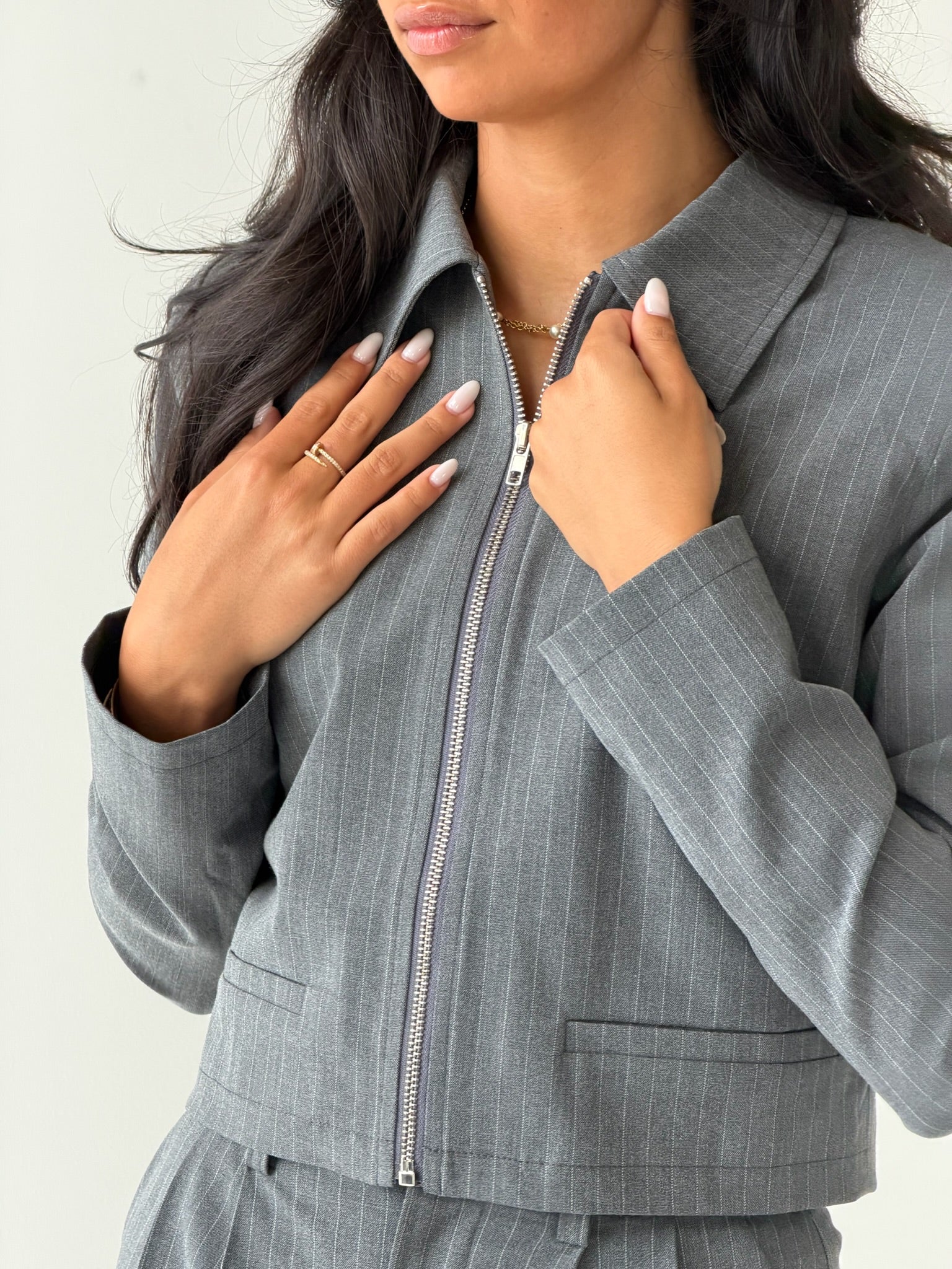 The Pinstripe Archive Jacket