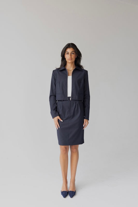 The Pinstripe Archive Skirt