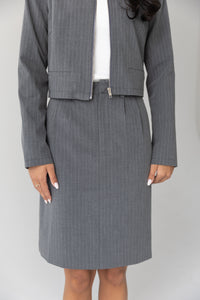 The Pinstripe Archive Skirt